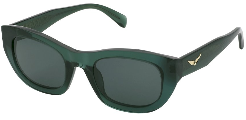 Color_06HQ - SHINY TRANSP. BOTTLE GREEN / GREEN