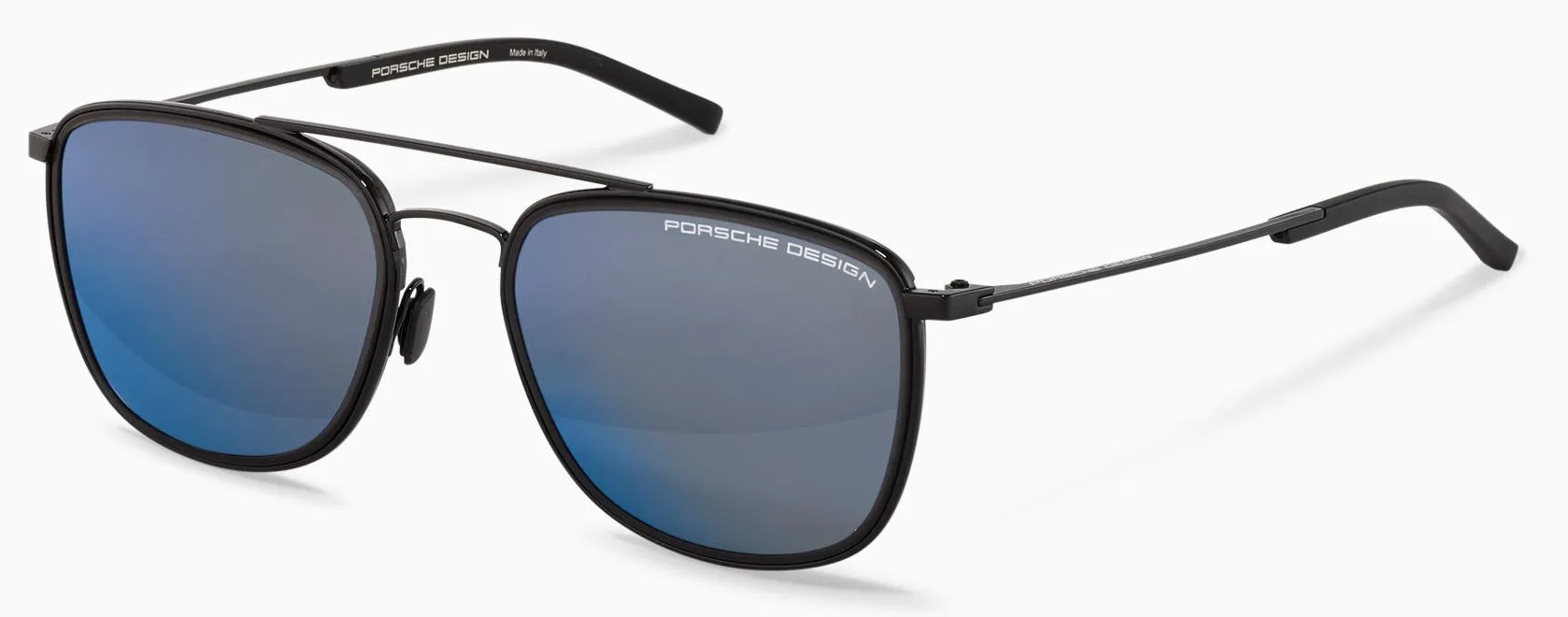 Color_A - Black / Blue Mirror Blue