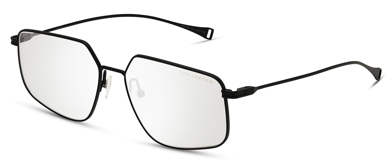 Color_DLX143-A-03 - Matte Black - Clear Blue Light Filter - Clear