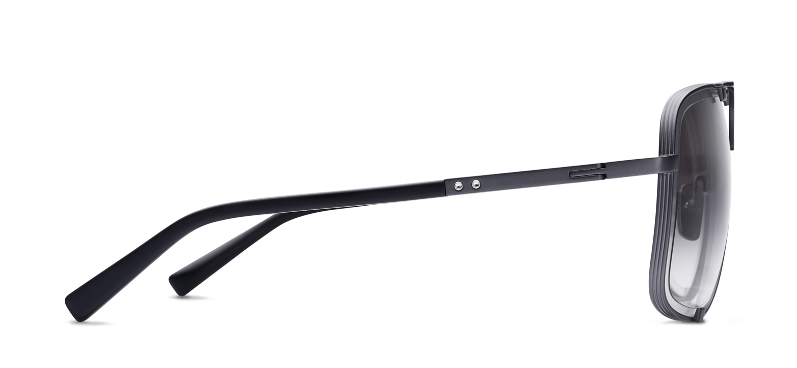 Color_Color_DRX-2087-H-BLK-BLK-64 - Black Iron / Dark Grey To Clear Gradient