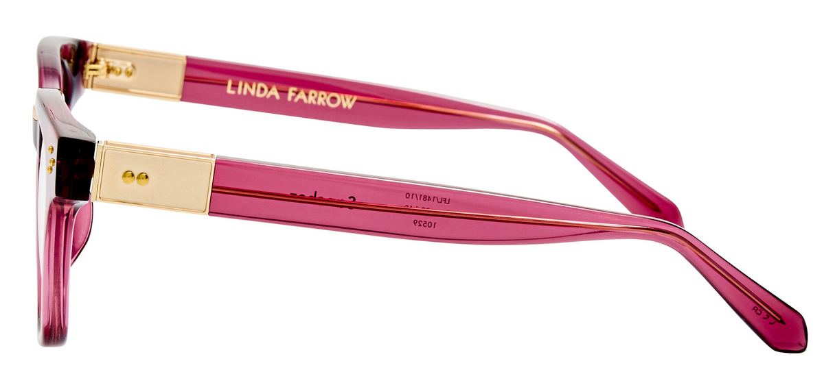 Color_LFL1481C10OPT - Sanchez D-Frame Eyeglasses in Wine and Clear