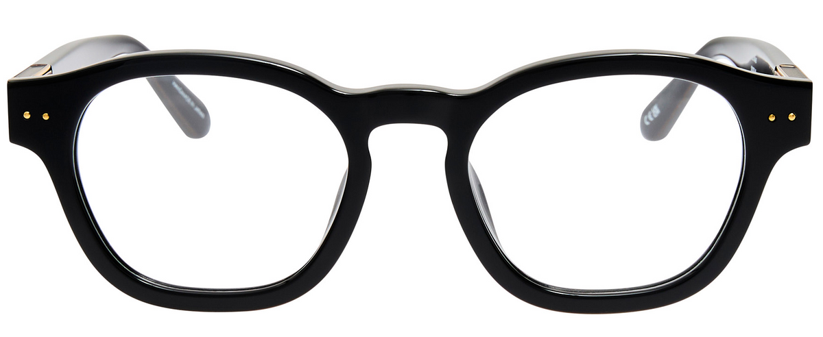 Color_LFL1404C8OPT - Talbot D-Frame Eyeglasses in Black and Clear