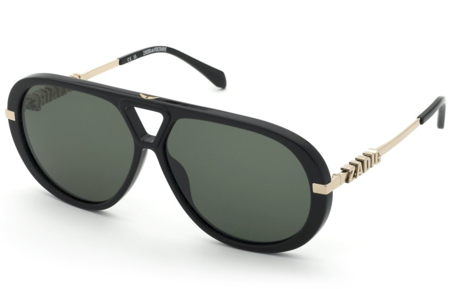 Color_0700 - SHINY BLACK / GREEN