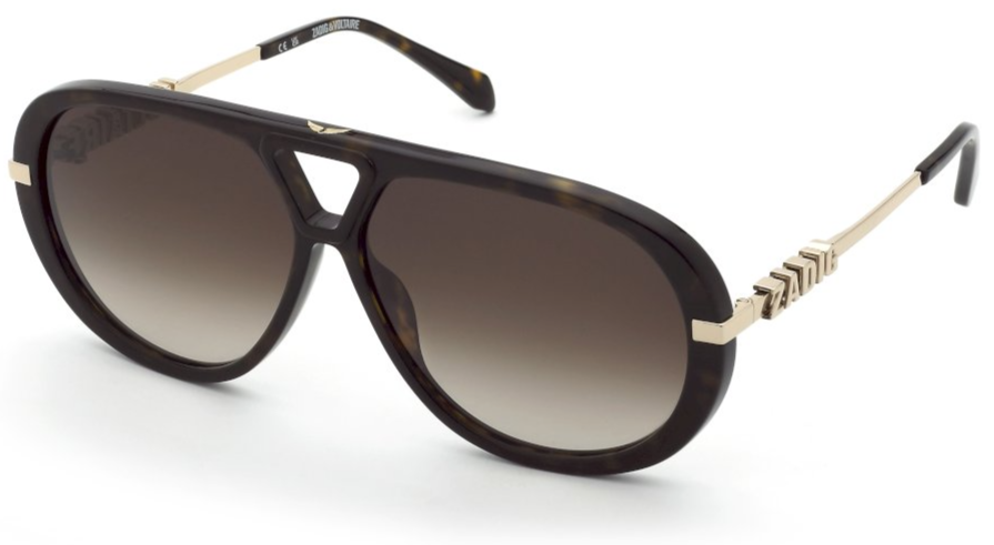 Color_0722 - SHINY DARK HAVANA / BROWN GRADIENT BROWN