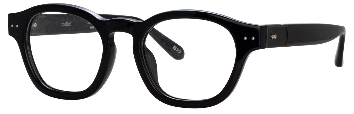 Color_LFL1404C4OPT - Talbot D-Frame Eyeglasses in Black and Clear