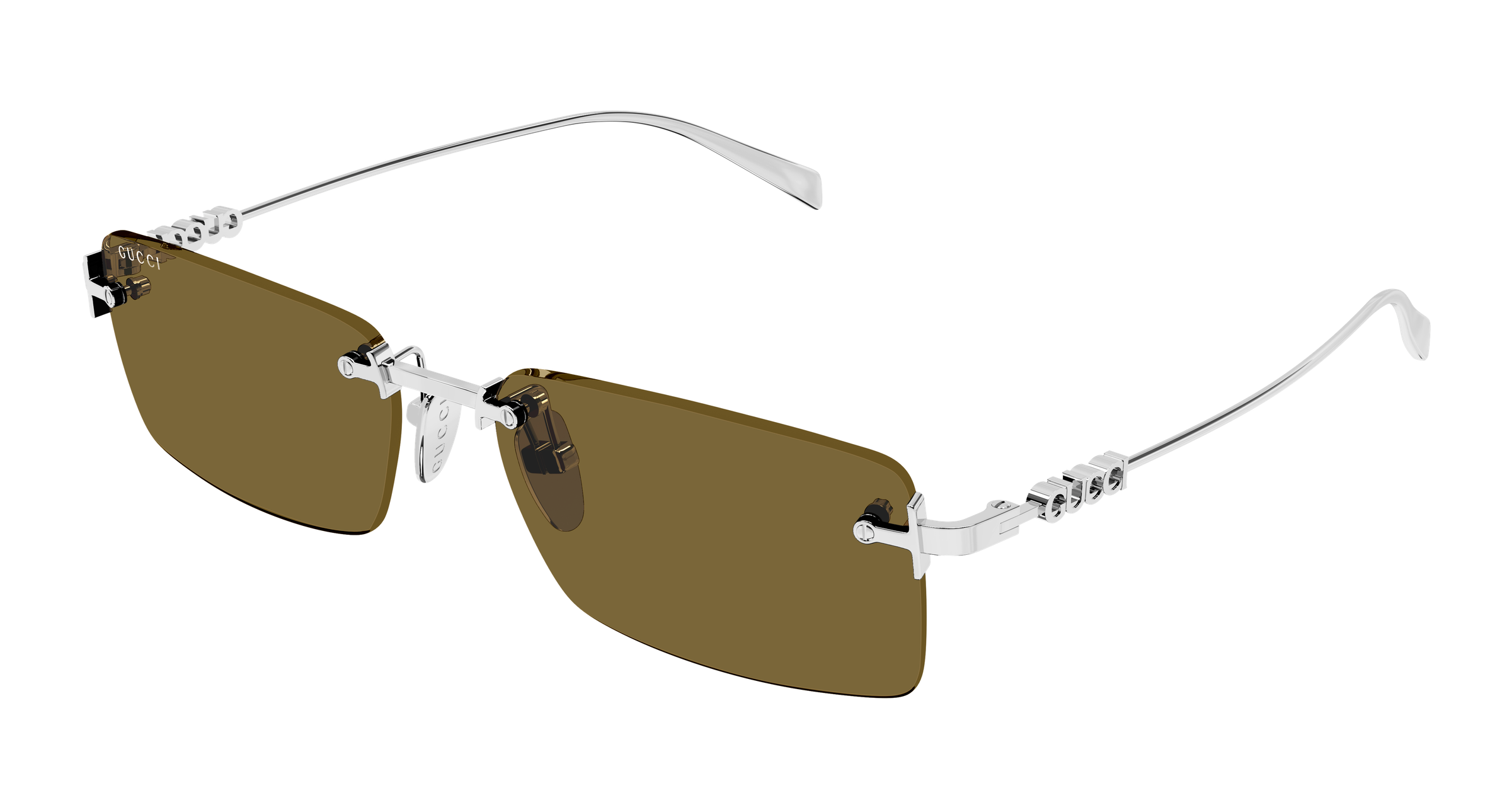 Color_GG1941S-002 - SILVER - SILVER / BROWN