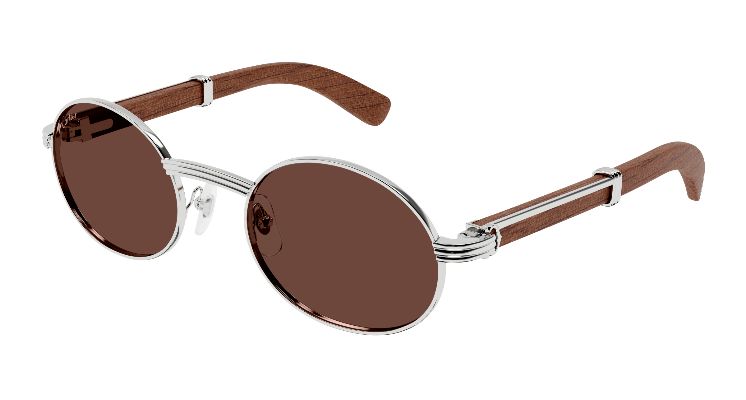 Color_CT0464S-016 - SILVER - BROWN / SIZE 55