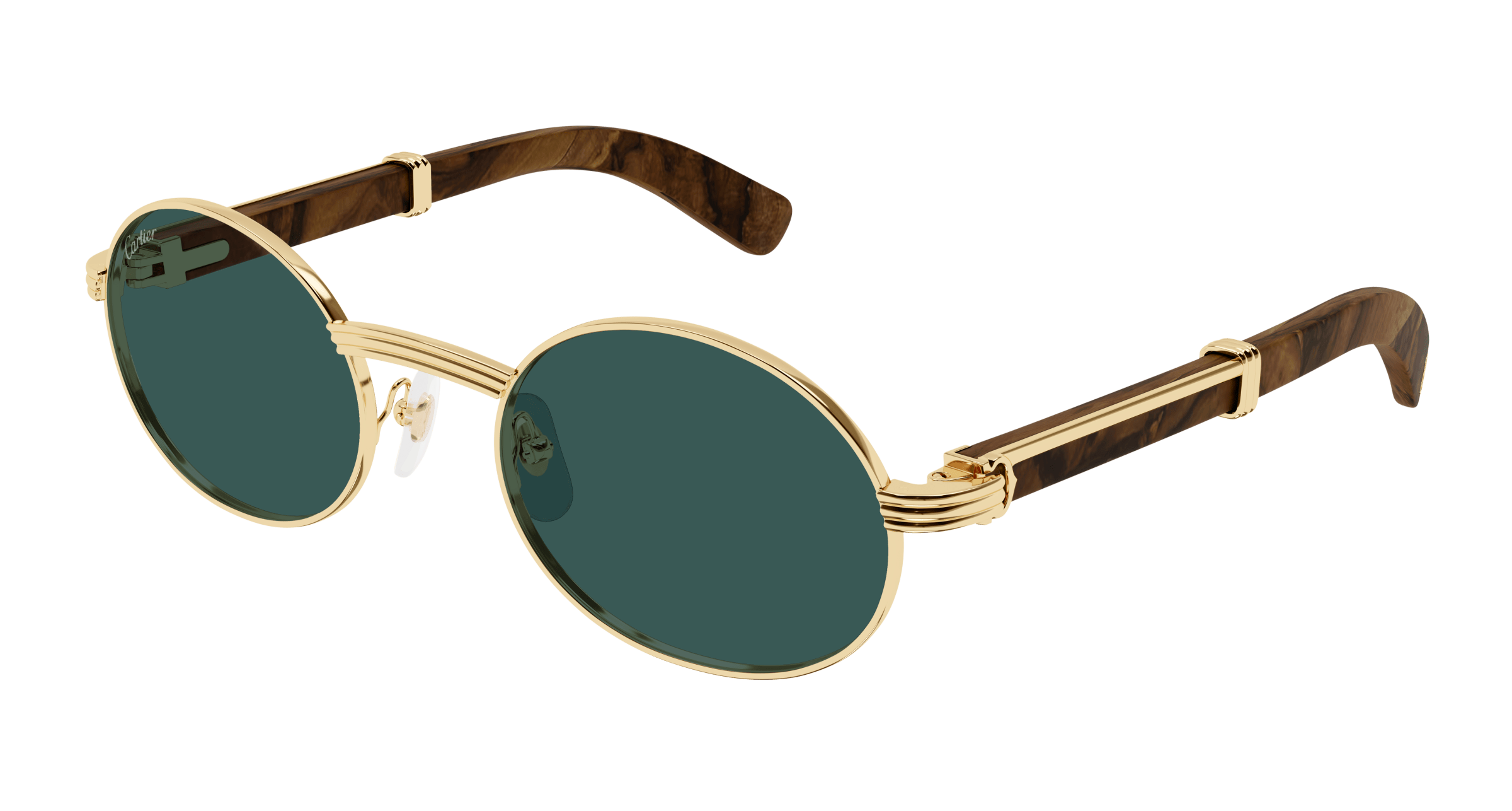 Color_CT0464S-010 - GOLD - GREEN / SIZE 53