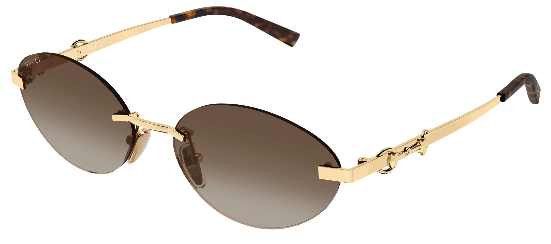 Color_GG2051S-004 - GOLD - GOLD - GRADIENT BROWN