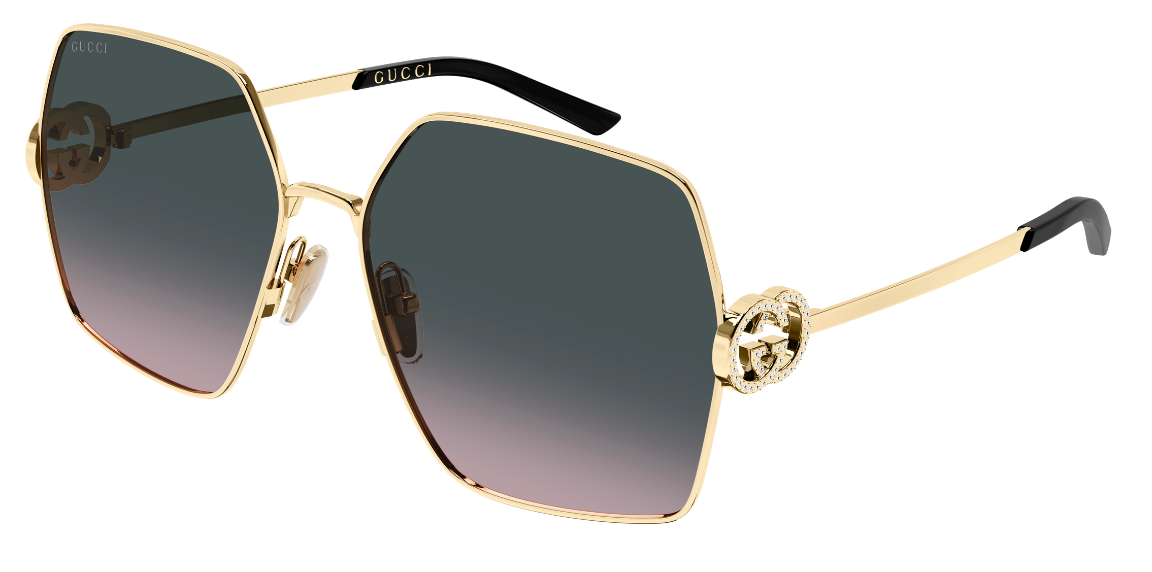 Color_GG2163S-002 - GOLD - GOLD - GRADIENT GREY