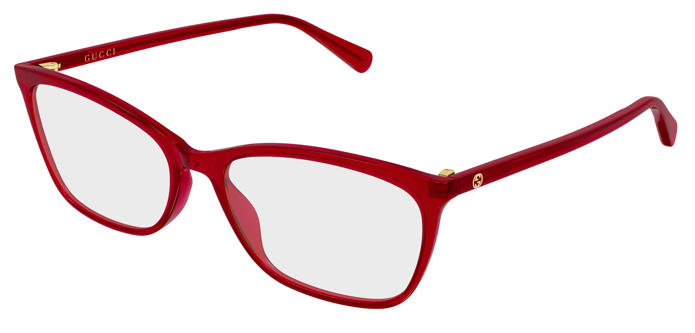 Color_GG1930O-009 - RED - TRANSPARENT / SIZE: 57