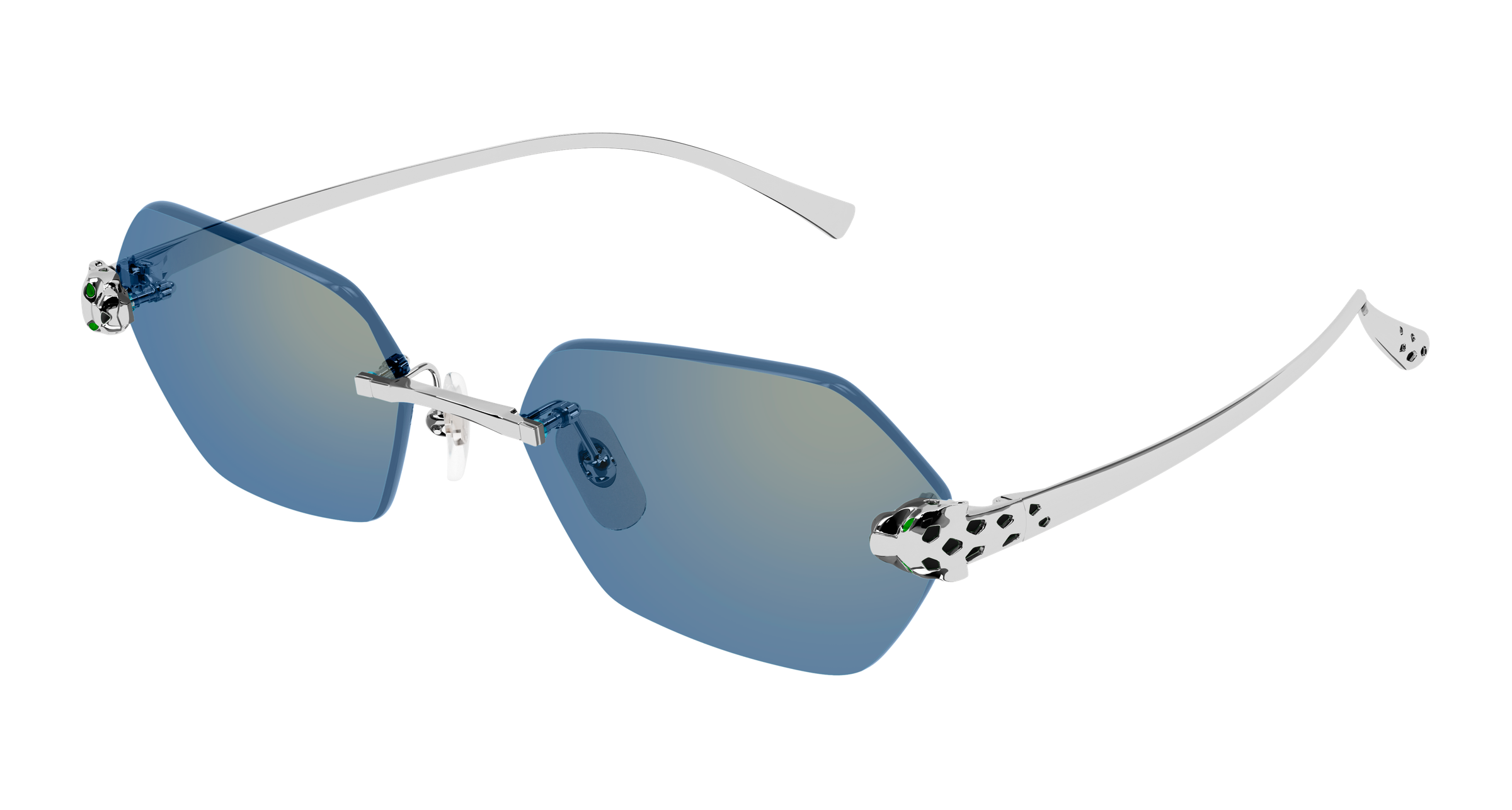 Color_CT0636S-004 - SILVER - SILVER - LIGHT BLUE