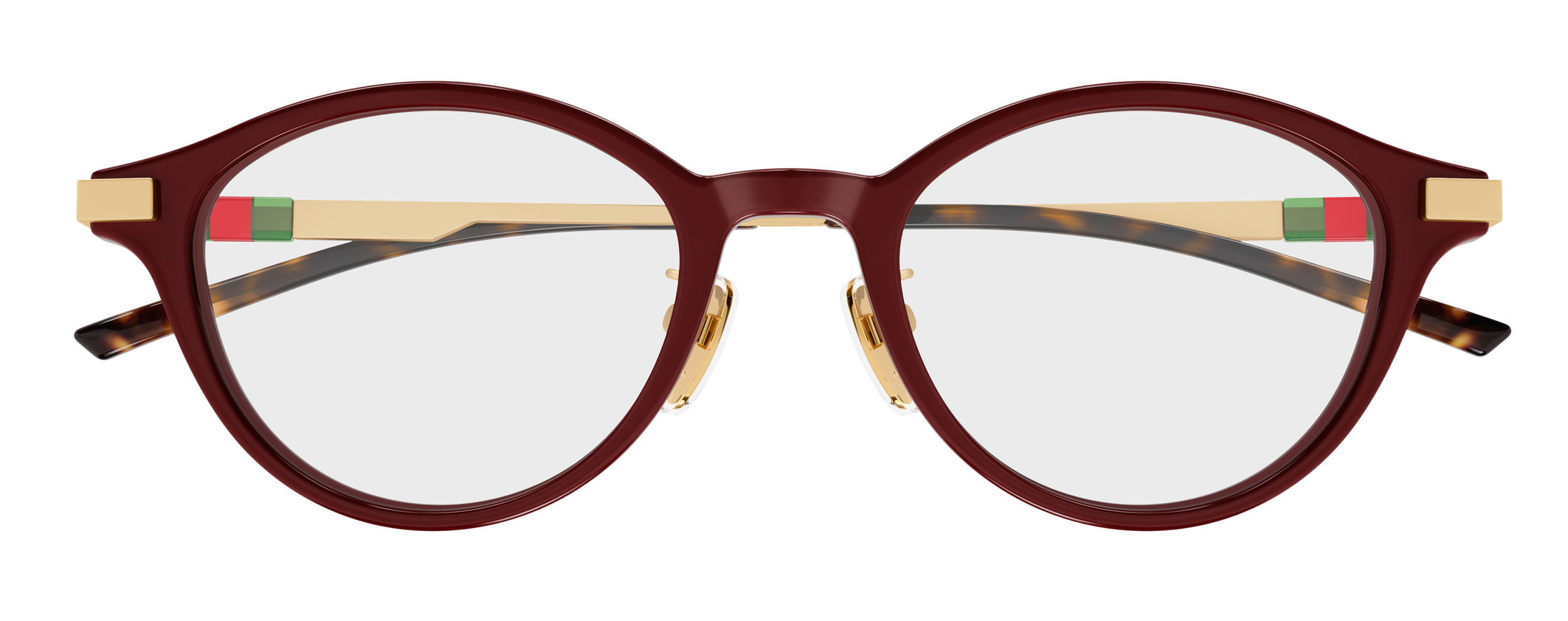 Color_GG2000OJ-003 - BURGUNDY - GOLD - TRANSPARENT