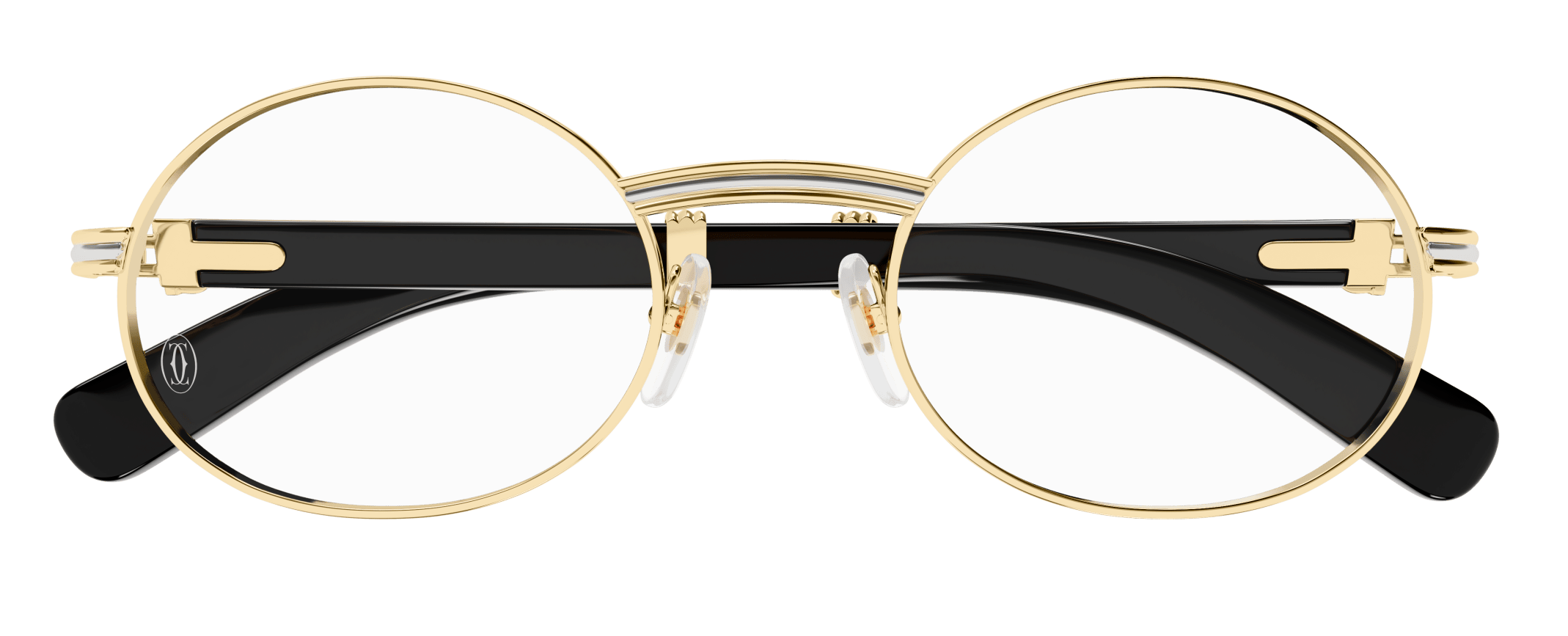 Color_CT0464O-002 - GOLD - WHITE HORN / TRANSPARENT