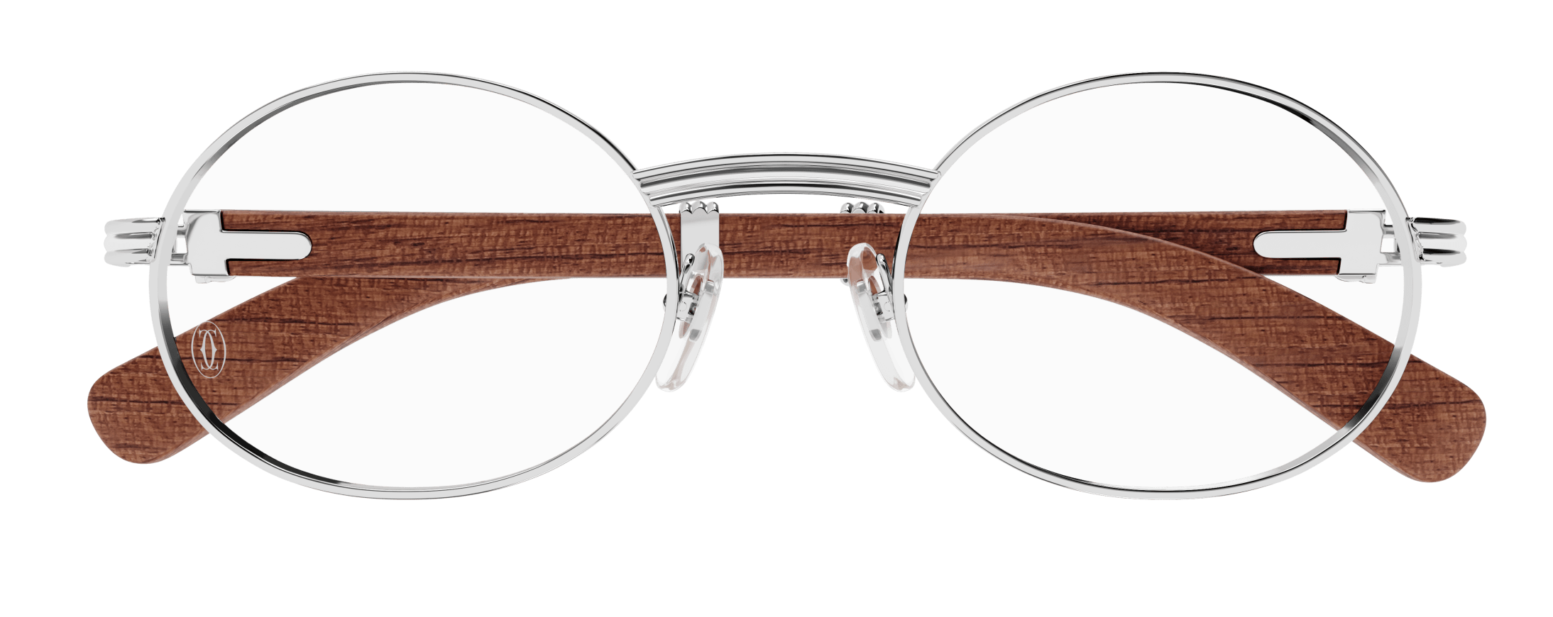 Color_CT0464O-003 - SILVER - BROWN WOOD / TRANSPARENT