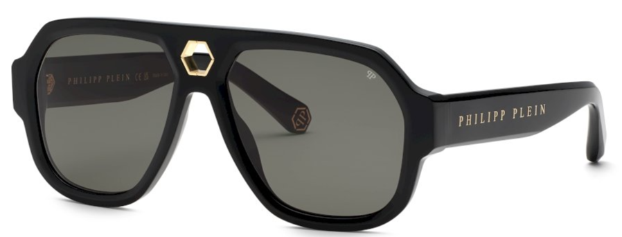 Color_0700 - SHINY BLACK / GREY/GREEN