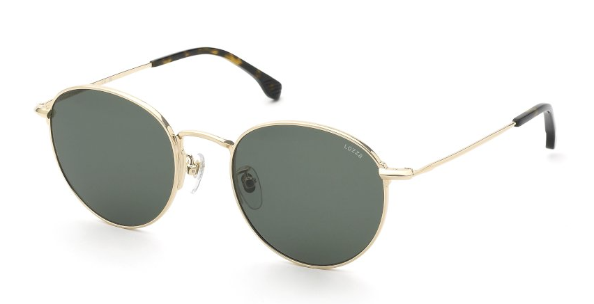 Color_300Y - Shiny Rose Gold / Green