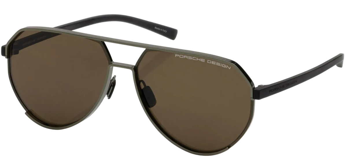 Color_D171 - Olive Green - Black Titanium / Brown