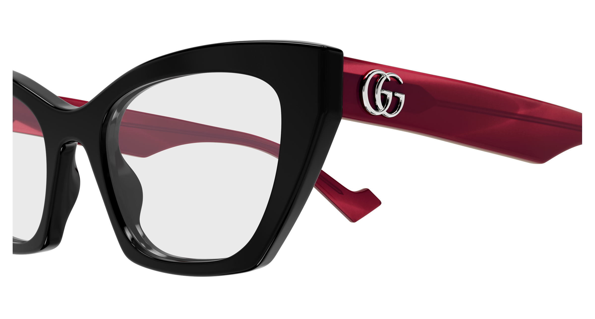 Color_GG1334O-004- BLACK - RED - TRANSPARENT