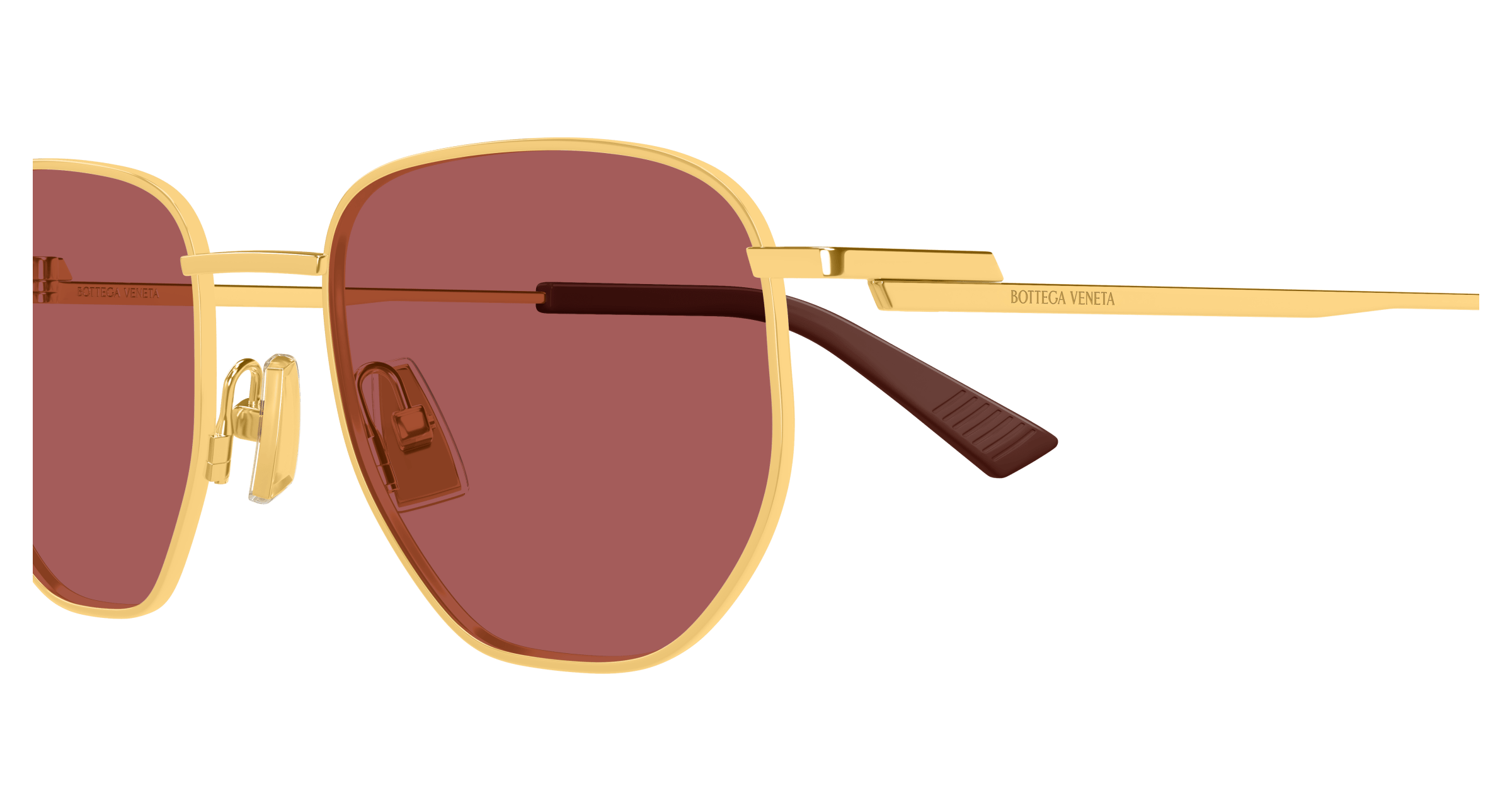 Color_BV1301S-006 - GOLD - BROWN / SIZE 52