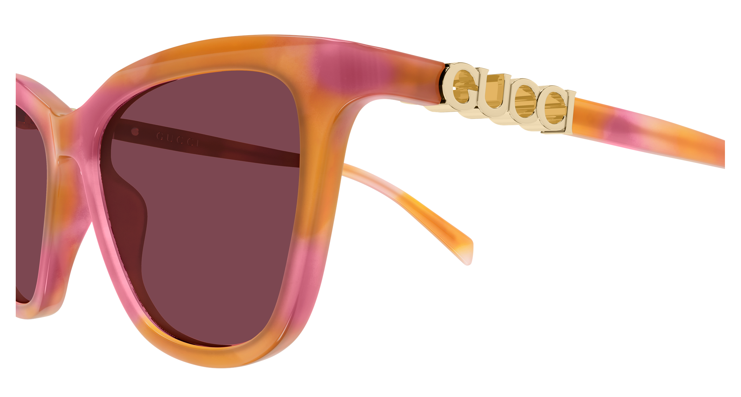 Color_GG2032S-005- Havana - Havana - Red