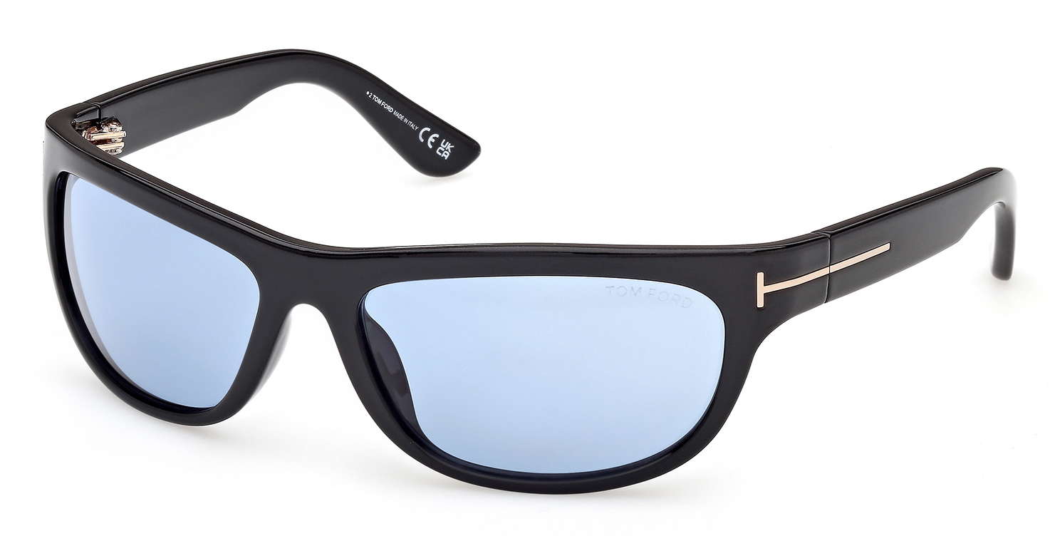 Color_01V - Shiny Black - Shiny Black / Blue