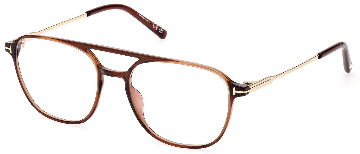 Color_048 - Shiny Dark Brown / Shiny Pale Gold