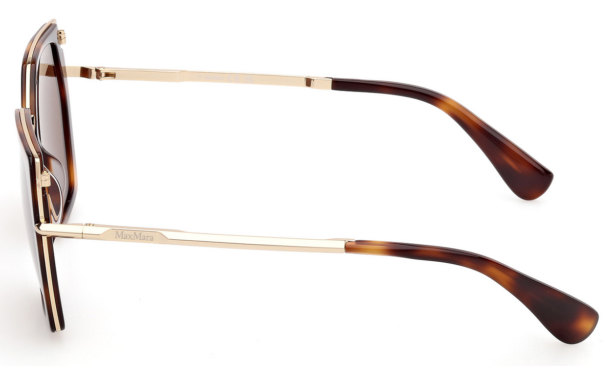 Color_52E - Dark Havana - Shiny Pale Gold / Brown Cat. 3