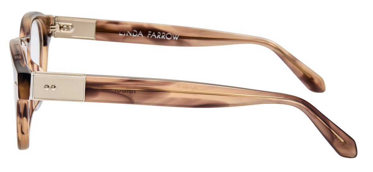 Color_LFL1404C10OPT - Talbot D-Frame Eyeglasses in Grey Horn and Clear