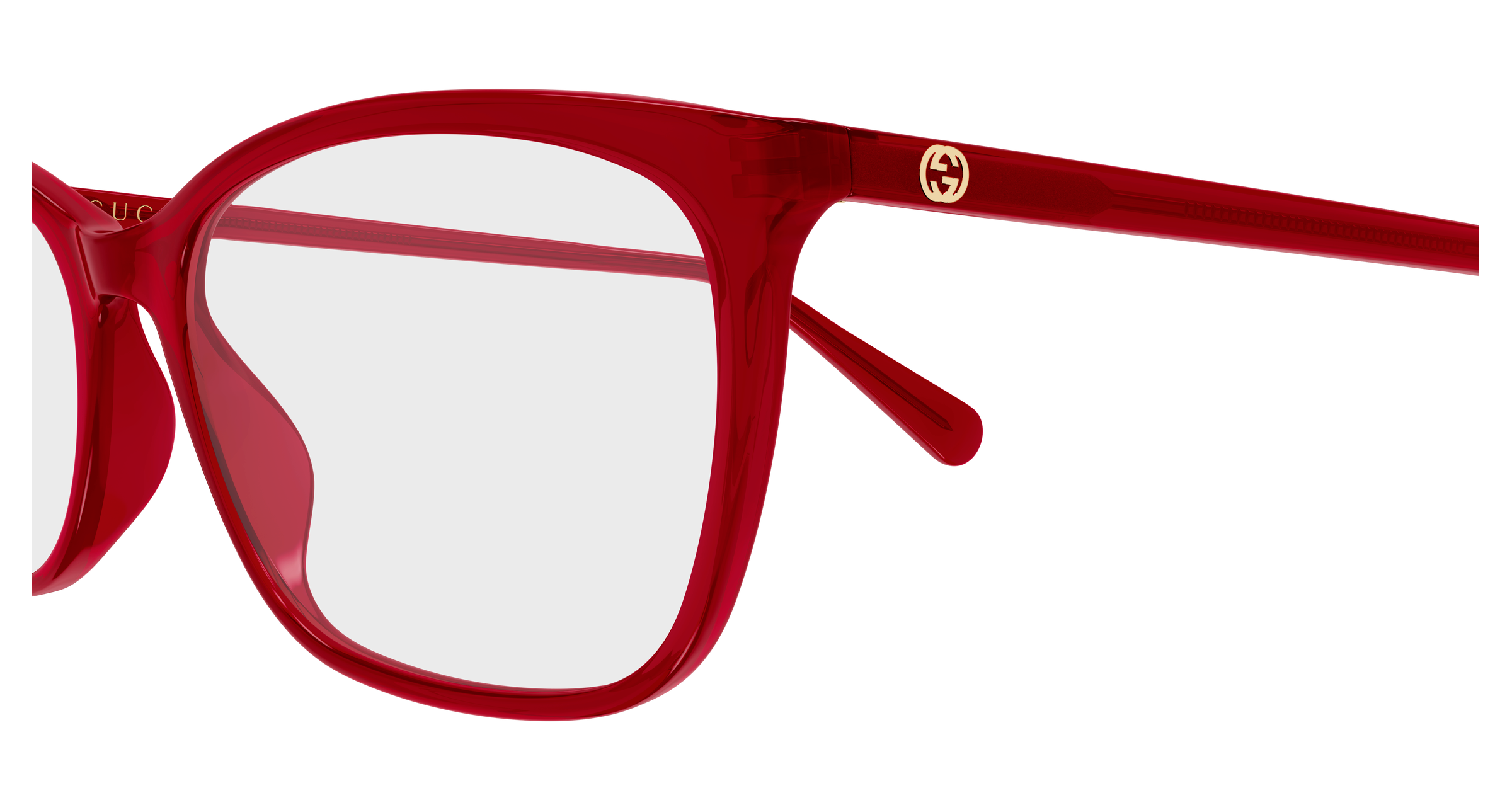 Color_GG1930O-009 - RED - TRANSPARENT / SIZE: 57