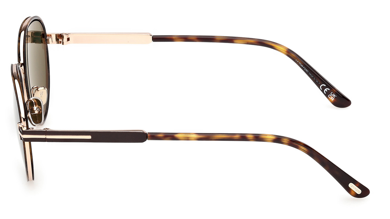 Color_52N - Dark Havana - Shiny Dark Brown / Green Cat. 3