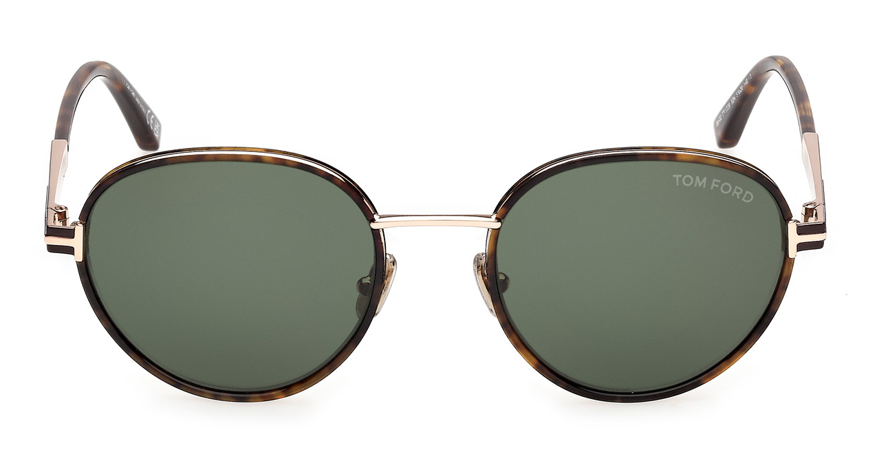 Color_52N - Dark Havana - Shiny Dark Brown / Green Cat. 3