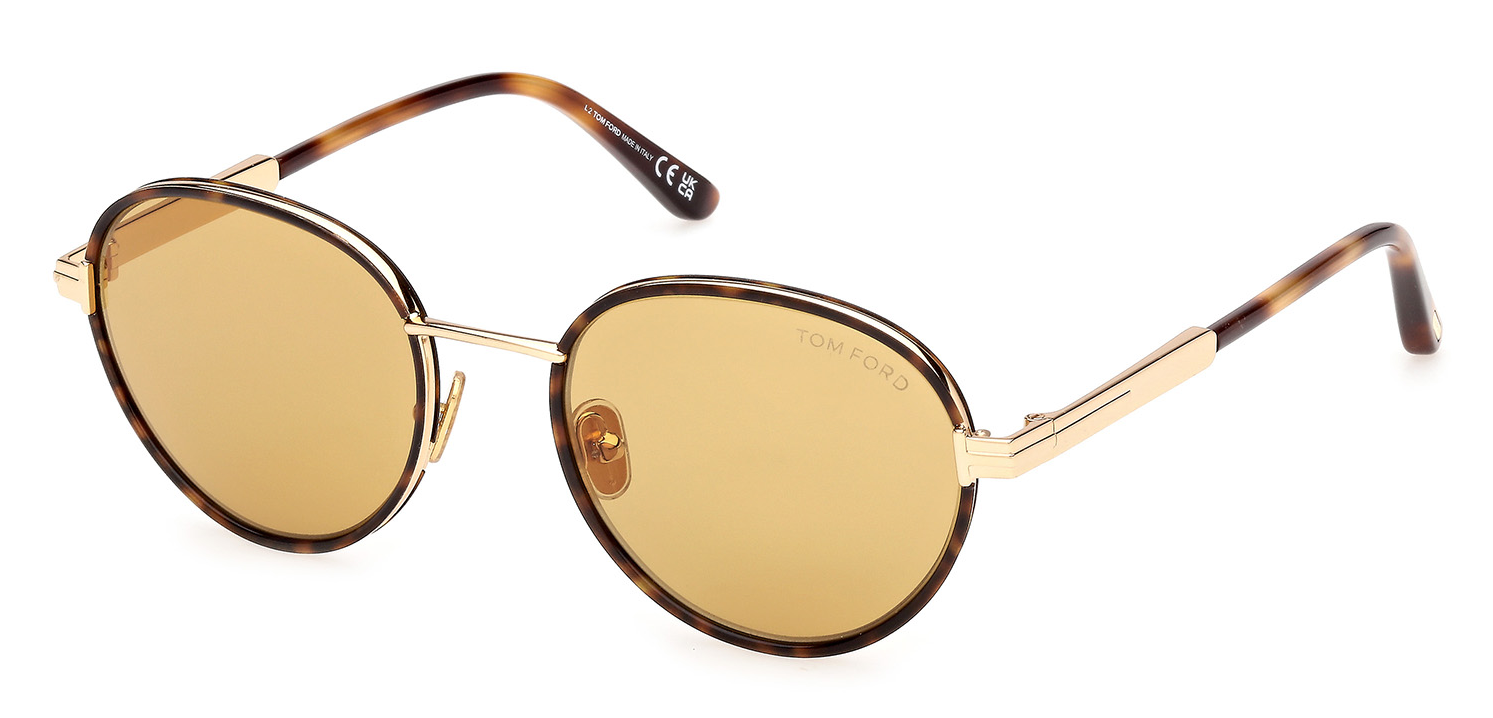 Color_53E - Blonde Havana - Shiny Deep Gold / Brown Cat. 2