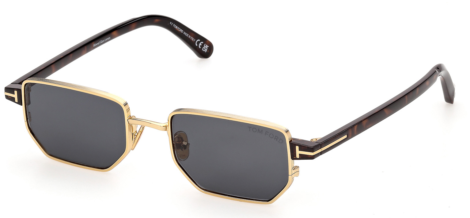 Color_30A - Shiny Deep Gold - Dark Havana / Smoke Cat. 3