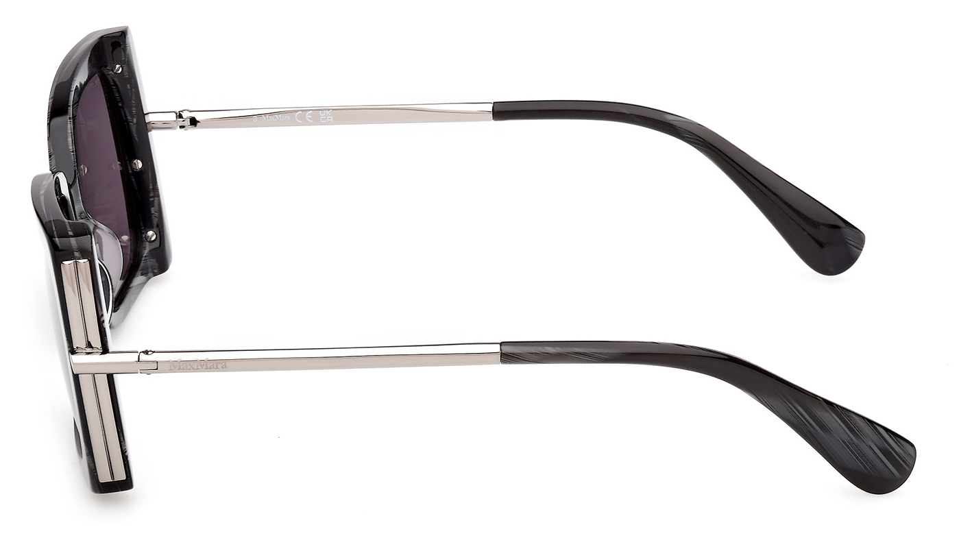 Color_63A - Black Horn - Shiny Dark Ruthenium / Smoke Cat. 3