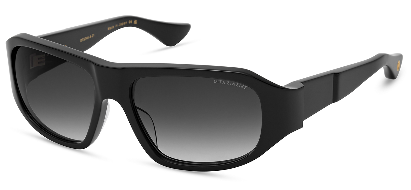 Color_DTS746-A-01 - Black - Yellow Gold / Grey To Clear Gradient