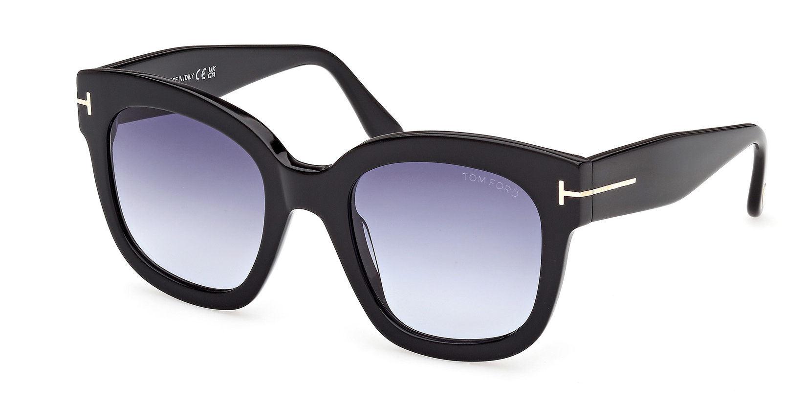 Color_FT0613_5201W - Shiny Black / Shiny Black / Gradient Blue