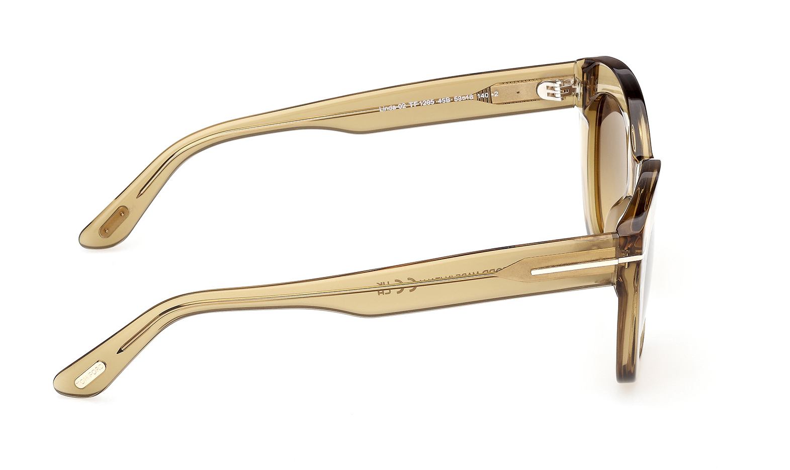 Color_FT1285_5345B - Shiny Light Brown / Shiny Light Brown / Gradient Smoke