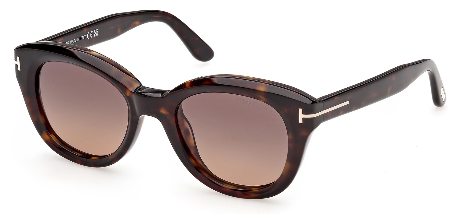 Color_52T - Dark Havana - Dark Havana / Gradient Bordeaux