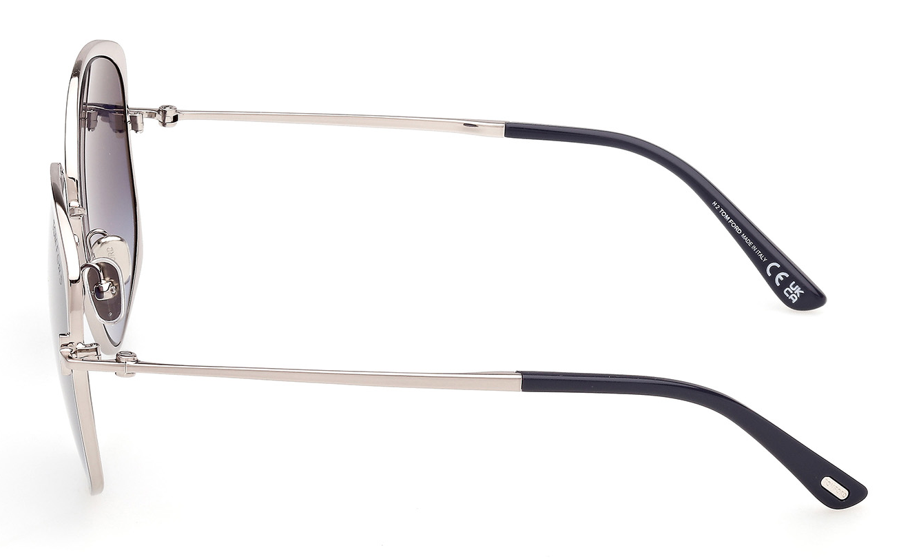 Color_14W - Shiny Light Ruthenium - Shiny Light Ruthenium / Blue Gradient