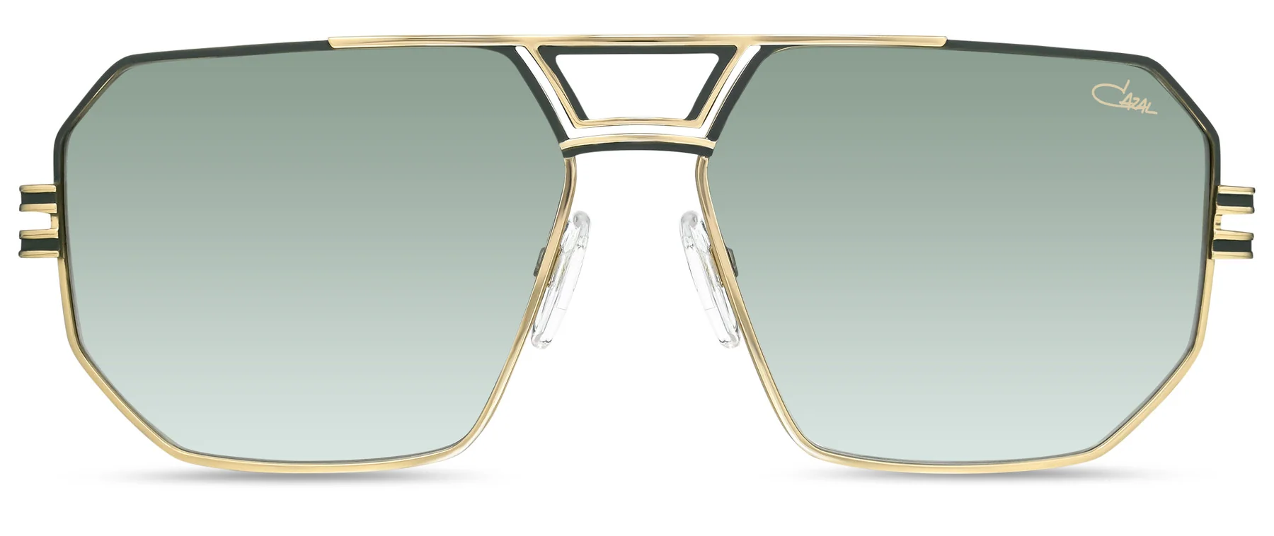 Color_002 - Gold - KhakiI / Green Gradient AR coated