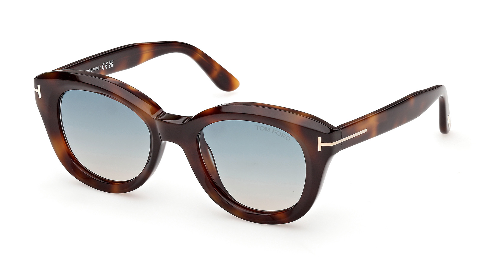 Color_FT1344_4953P - Blonde Havana / Blonde Havana / Gradient Green