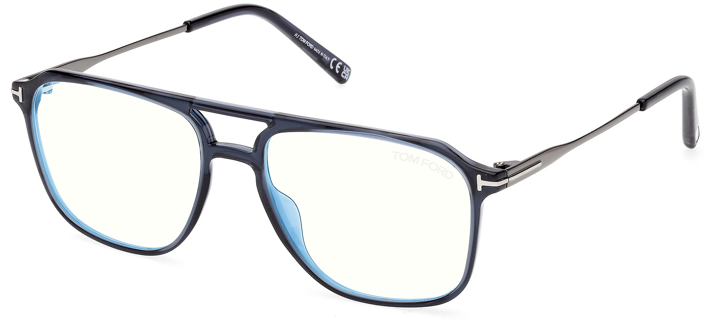 Color_090 - Shiny Blue / Shiny Gunmetal