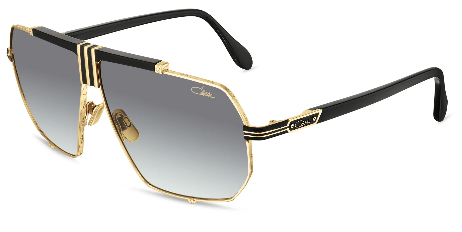 Color_001 - Black -Gold / Grey Gradient AR Coated