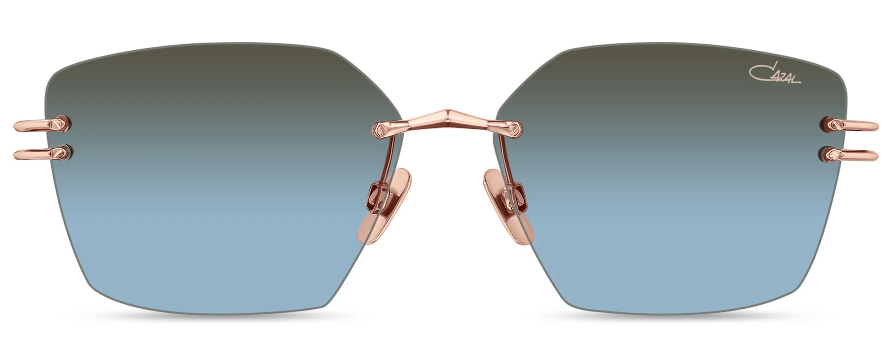 Color_002 - Titanium Rosegold / Green Gradient AR coated