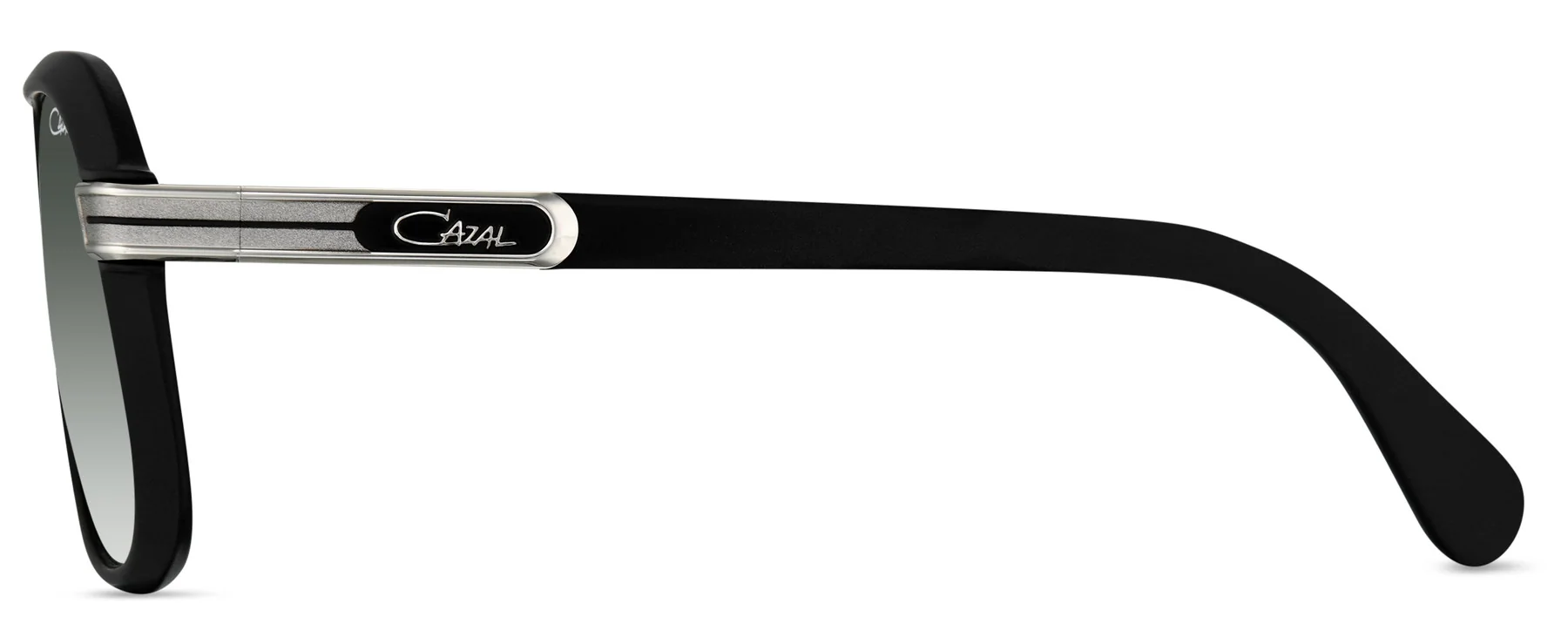 Color_002 - Black - Silver Mat / Green Gradient AR Coated