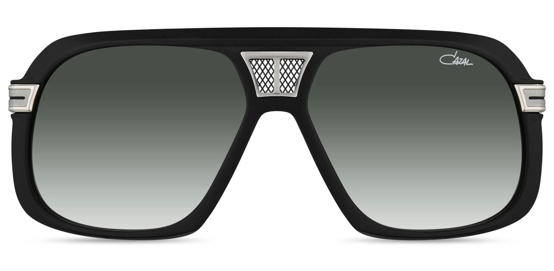 Color_002 - Black - Silver Mat / Green Gradient AR Coated