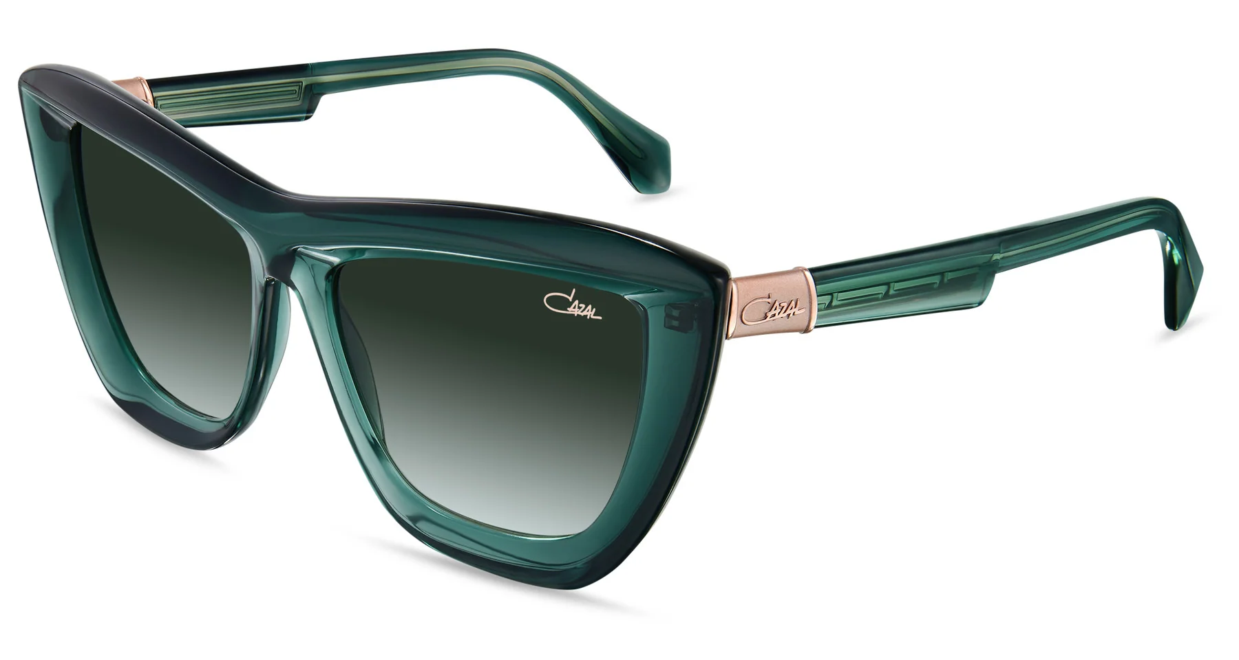 Color_002 - Dark Green - Rosegold / Green Gradient AR coated