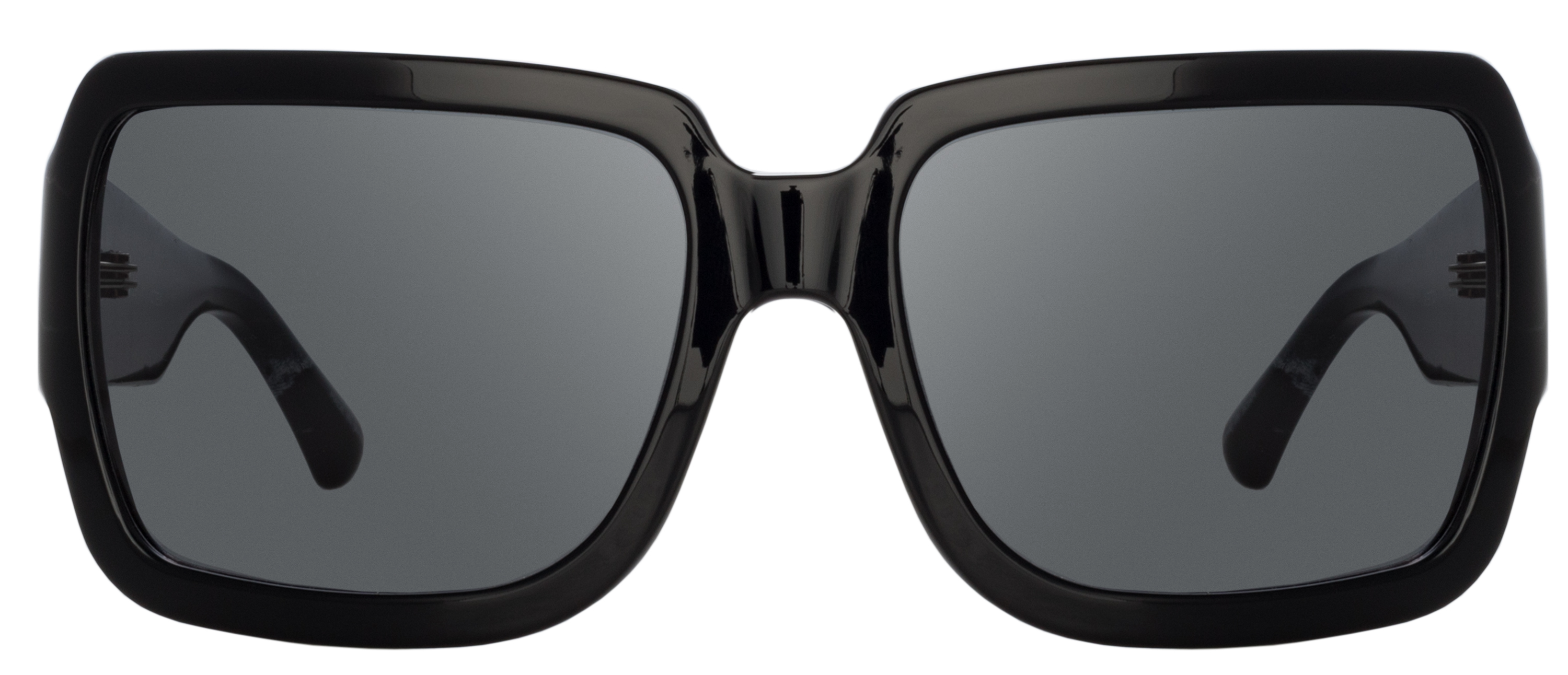 Color_DVN213C1SUN - Dries Van Noten 213 Oversized Sunglasses in Black and Grey