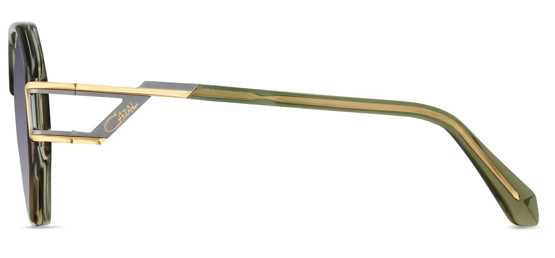Color_003 - Smoke Blue - Rose Gold / Green Gradient AR Coated